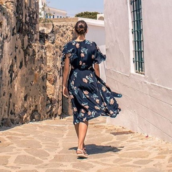 Nicholas 'Piper' Floral Silk Dress - Picture 4 of 10